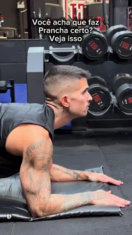 Como fazer prancha corretamente 🔥