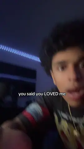 you said you loved me 