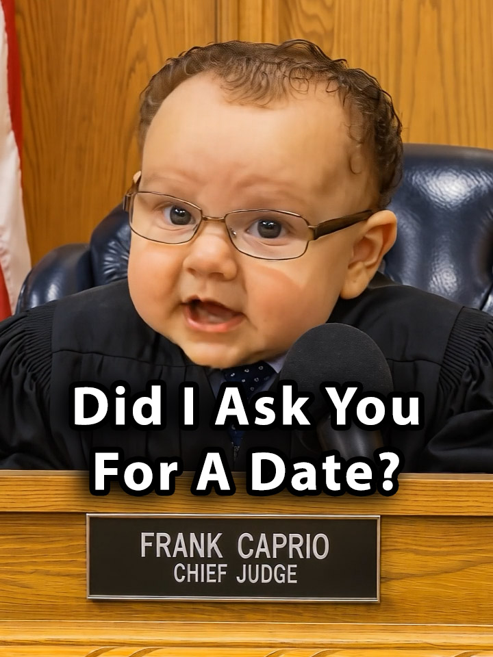 Did I ask you for a date or anything? #judgefrankcaprio #funny #ai