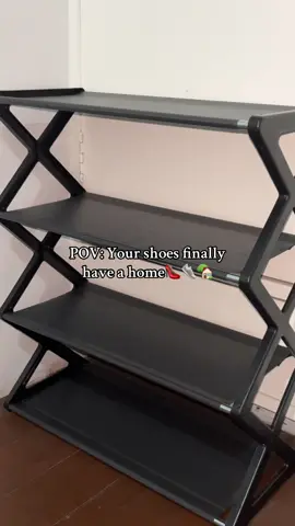 No more scattered shoes                #shoeorganizer #fyp #tiktokfinds #shoerack 