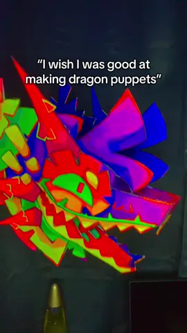 ignore how it slowed down i ran out of dragons gulp | #cardboarddragonpuppet #art #jestersfreakshow #paperdragon #dragonpuppet #dragon #fyp #jester 