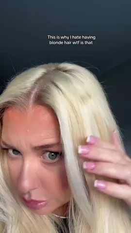 What is that ??????          #foryoupage #fyp #hair #viral #blonde #iykyk #blondehair #hairstylist #