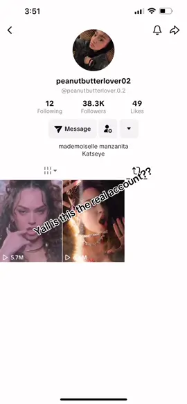 Is it the real Account???@peanutbutterlover02 #meretmanon #fypシ゚viral 