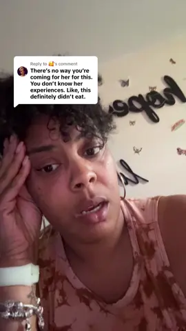 Replying to @🥰 maybe she needs some #therapy to help her figure out why it’s a #black thing. I just don’t #agree 