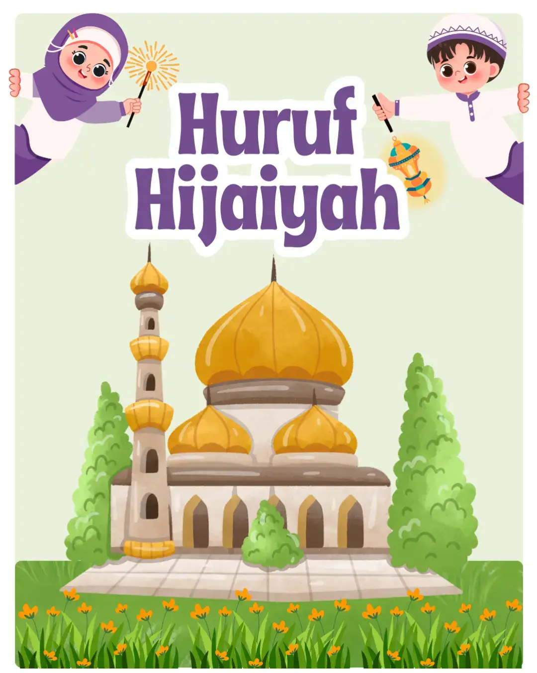 Huruf Hijaiyyah versi ungu.. yg mau samaan boleh komen ya Bu Guru..  #hiasankelas  #fyp  #persiapansekolah  #gurutk  #idedesain  #hurufhijaiyah 