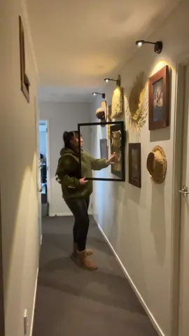 Whenever I feel like I’m in need of guidence, I kōrero with her 🌬️Great Nanny Mei’s Piupiu 🫶🏽 #taonga #gallerywall #waihopaiweaver #maoriweaving #piupiu #nativetiktok 