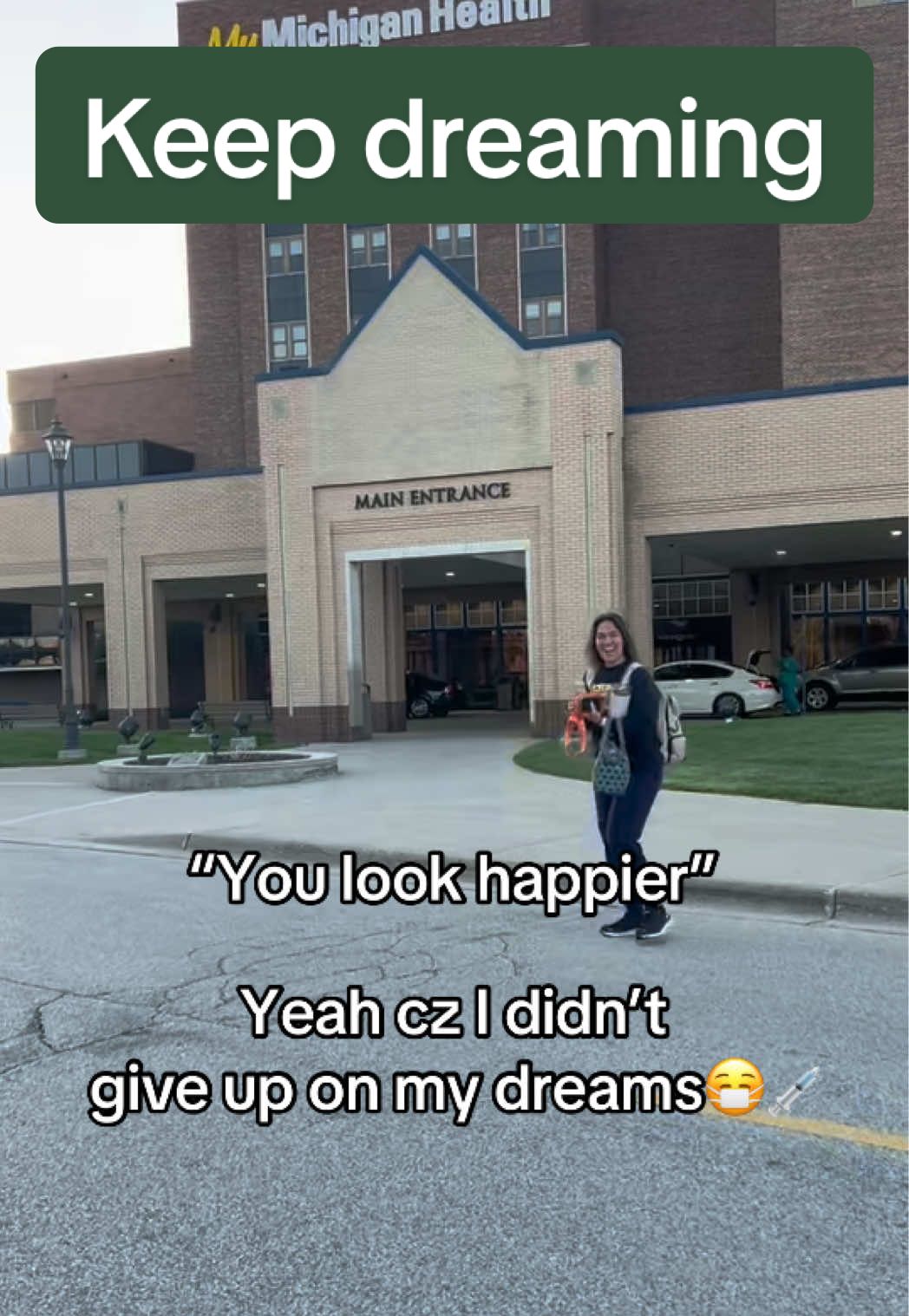 Took 12+ years but finally living my dream 🙌🏽✨ #srna #workingmom #anesthesia #anesthesiatiktok #srnalife #crnaschool #icunurse #chaseyourdreams 