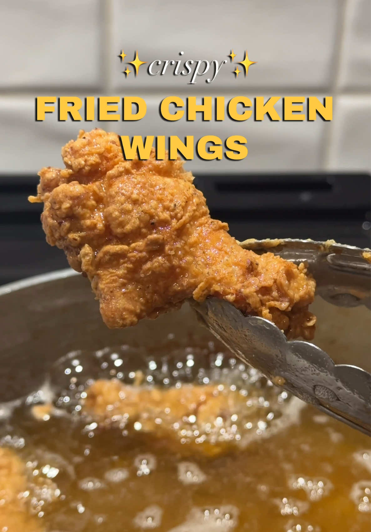 It’s been a while, sorry for the wait y’all 🥹🫶🏽 | Episode 13 - Crispy Fried Chicken Wings | This one is easy yet so delicious! 😋 CHICKEN SEASONINGS: * Salt  * Pepper  * Paprika * Smoked Paprika * Garlic Powder  * Onion Powder * Cajun * Franks Red Hot Sauce  * 2 Beaten Eggs  FLOUR MIXTURE: * All purpose flour * Cornstarch  * Same powdered seasonings as Chicken  Be sure to let dry on a wire rack to keep the wings nice and crispy! See you guys in the next one 💗  #easymeals #easydinner #Cooking #Cookwithme #friedchicken #chickenwings #wings #recipes #EasyRecipe #quickrecipe #caribbean #hotgyalkitchen #crispywings
