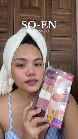 iba talaga ang SO-EN! oh wag lalabas ng may butas ang ating p*nty! #soenpanty #SOEN #underwear 