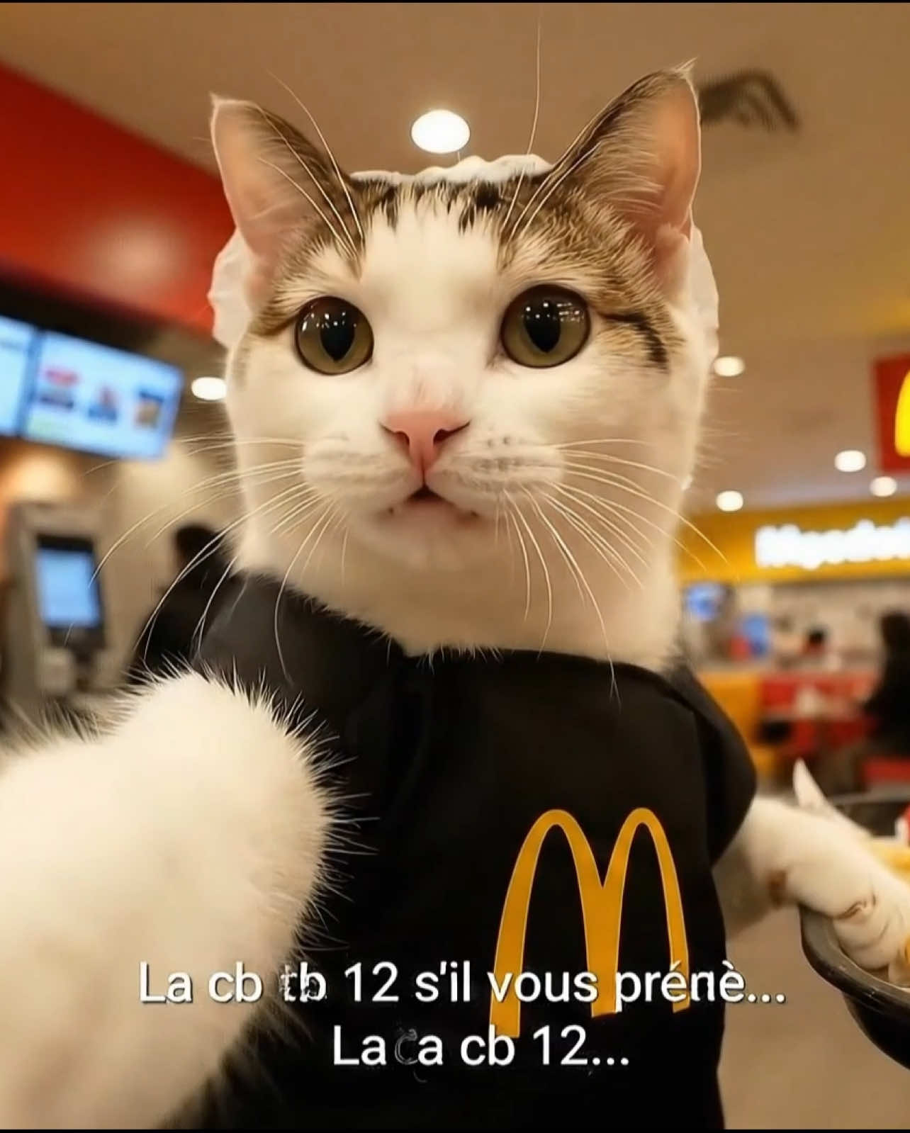Si tu veux apprendre à faire les même vidéo que moi, lien en bio 😼✨ #ai #ia #cat #cameokitcat 