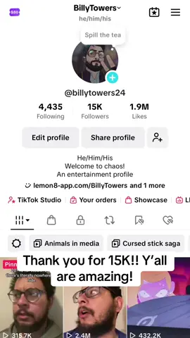 Thank you to all my new followers so much love to each and everyone of you ❤️ let’s have fun! #15k #fyp #tadc 