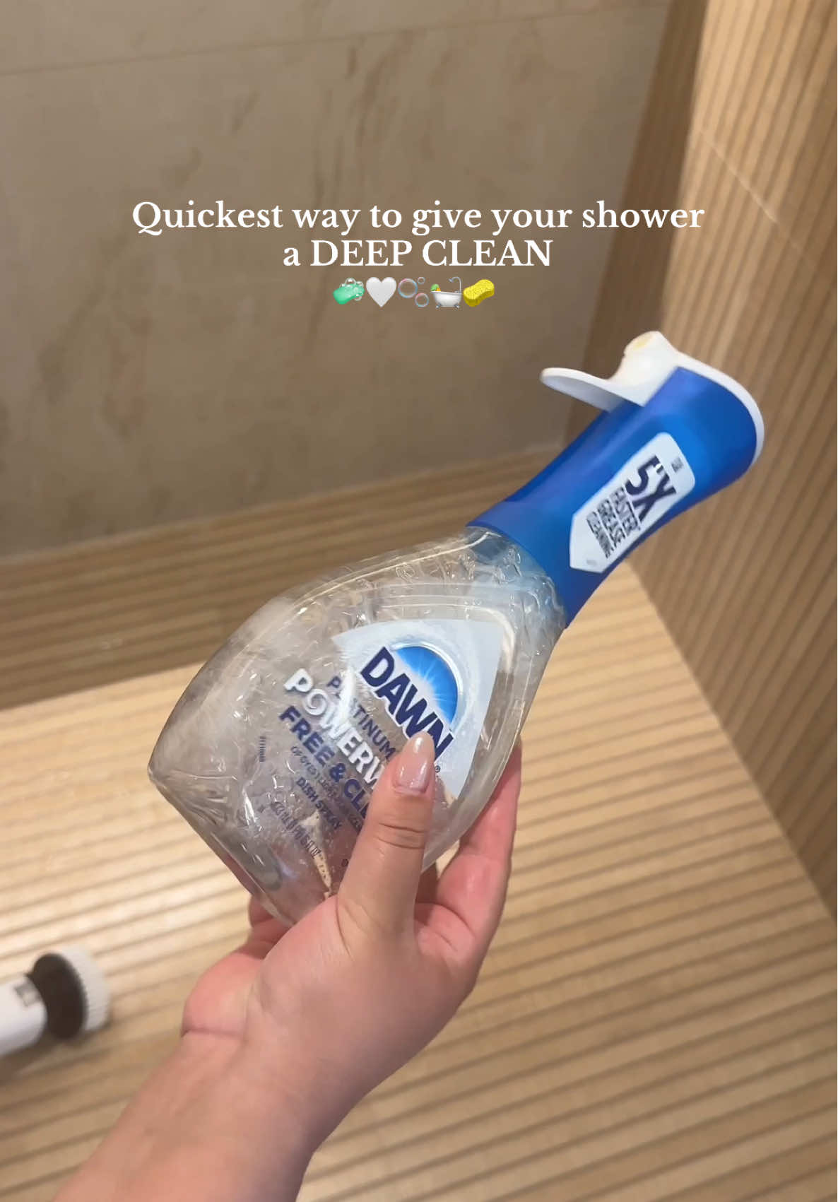 Quick shower deep clean & it’s on sale for prime day🙂‍↕️under “cleaning essentials”  #deepclean #CleanTok #showercleaning #cleanwithme #cleaningmotivation #cleaningasmr #cleanshower #cleaninghacks #dawnpowerwash #automaticbrushcleaner 