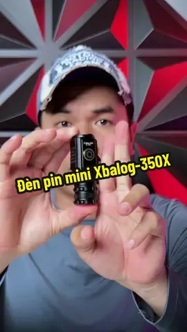 Đèn pin mini siêu sáng Xbalog-350X #denpinmini #denpinsieusang #leanontiktok #tiktokshopvn 
