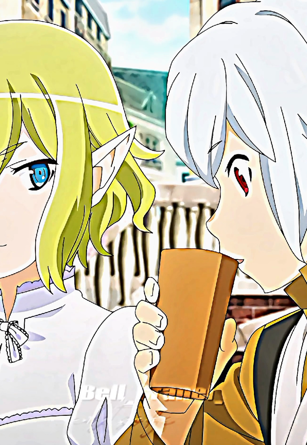 Bell and Ryu ❤️ #edit #bell #ryu #anime #danmachiseason5 #fyp #viral @liam AMVs 