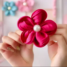 Dây Buộc Tóc Hoa Đính Ngọc #foryou 