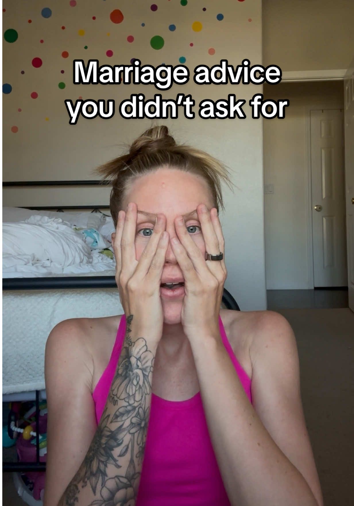 We really do love each other.. but thank me later #marriage #marriagehumor 