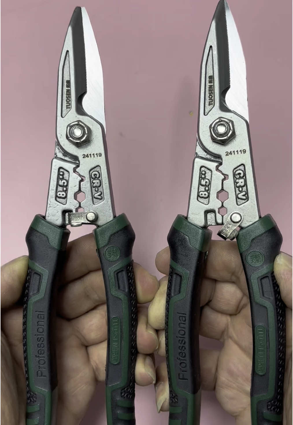 Kéo cắt sắt,cắt sương thạch cao tuôt dây điện đa năng  #keodanang#keocatsat#thodien