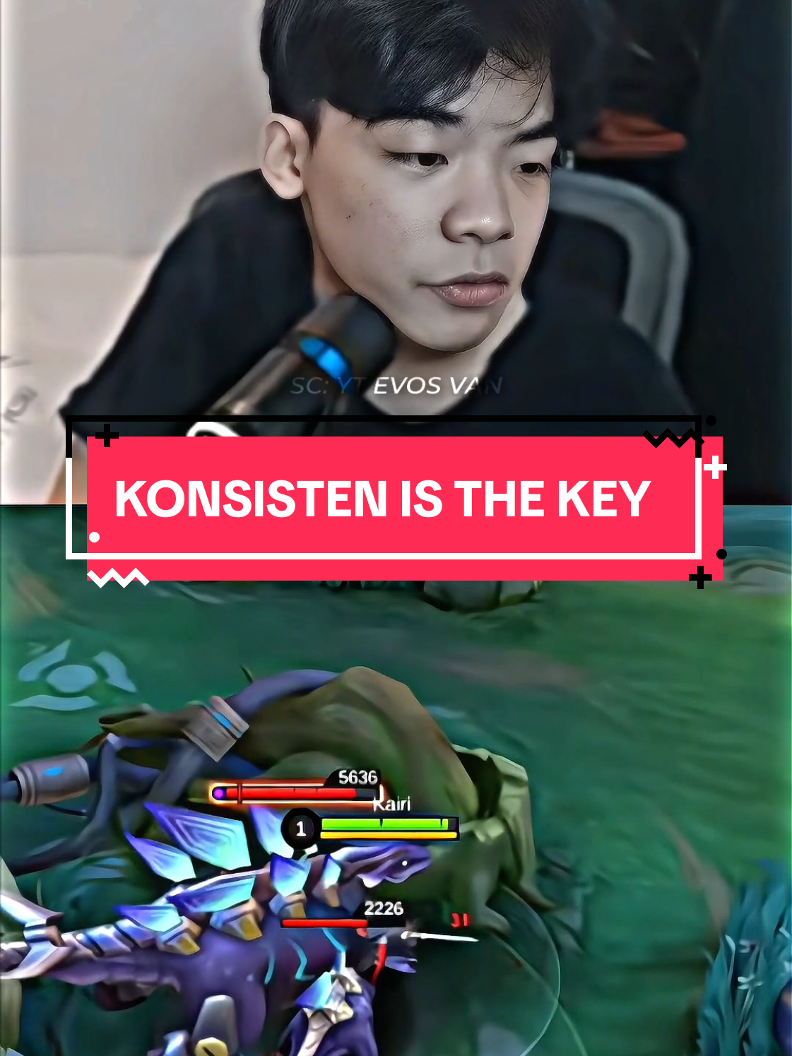 Konsisten is the key 📝 #evosvan #MLBBALLSTAR #MLBBDinoPlanet #MLBB #fyp 