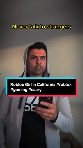 Roblox Girl in California #roblox #gaming #scary 