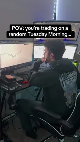 POV: you’re trading on a random Tuesday Morning… #futurestrading #daytrading #tradingmemes #forextrading #fundedtrader #nq #nasdaq 