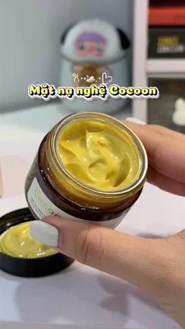 Mặt nạ nghệ cocoon nè 😙 #cocoon  #matnanghe #chamsocda #dapmatna #ptriviu 