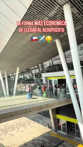 La Forma más Barata de llegar al Aeropuerto de Santiago de Chile. - Otras opciones desde Santiago al Aeropuerto: * Con la empresa Turbus tiene salidas desde el Terminal Alameda (andén 22 y 23) todos los días en un horario de 4:30 a 00:00 (cada 10-15minutos).  también tienen salidas desde el Metro Pajaritos en un horario desde las 5:30 hasta las 22:30. Valor del Ticket 2.000 CLP / *Con la empresa CentroPuerto tienen salidas desde la estación de metro Republica todos los días en un horario de 5:55 a 23:10 horas.  Y desde la estación de metro Pajaritos salidas diarias desde las 06:00 - hasta las 22:40 horas. Valor del Ticket 2.200 CLP. - #aeropuerto #santiagodechile #turismochile  #chiletravel 