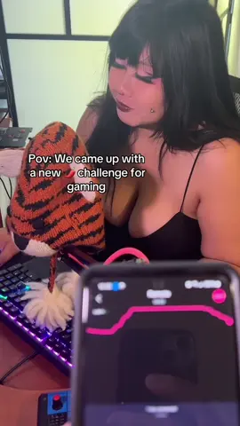 Couple challenge with remote control while gaming!  #remotecontrol #dateidea #couplechallenge #girlfriendprank #gaminglife 