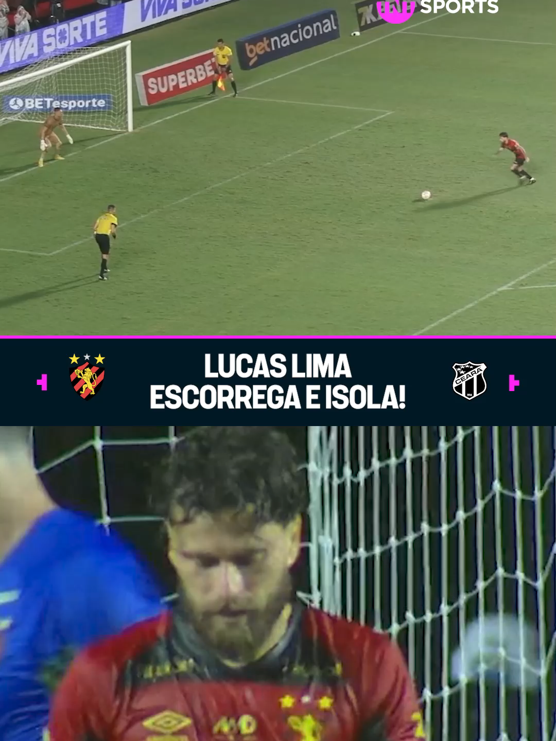 O LUCAS LIMA ESCORREGOU E PERDEU O PÊNALTI! 🦁 O Sport foi eliminado da #CopaDoNordeste2025 para o Ceará! #CopaDoNordeste2025 #ceara #sport #lucaslima #sportrecife