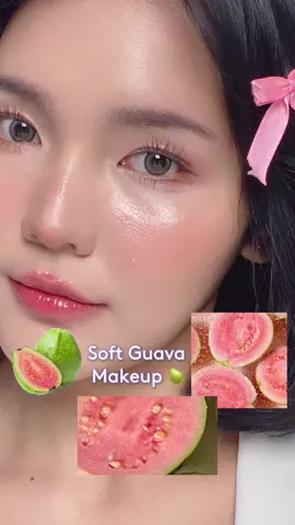 Soft Guava Makeup 🍐 #somethinc #somethincmakeup #makeup #makeuptutorial #makeuptrend #trend #guavamakeup 