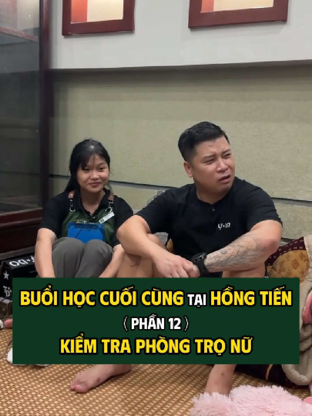 Buổi học cuối cùng tại Hồng Tiến | Phần 12 | Kiểm tra phòng trọ nữ #tuantudo #quannhautudo #vtmgr #LearnOnTikTok
