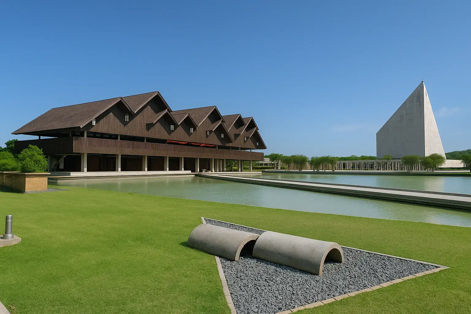 Islamic Center Tulang Bawang Barat (Tubaba) diresmikan pada 10 Muharram 1438 H, yang bertepatan dengan 11 Oktober 2016. Peresmian dilakukan oleh Menteri Agama Republik Indonesia, Drs. Hi. Lukman Hakim Saifuddin, dan Bupati Tulang Bawang Barat, Umar Ahmad, S.P. Islamic Center ini awalnya dipersiapkan sebagai arena Musabaqah Tilawatil Qur'an (MTQ) Provinsi Lampung 2017, namun kemudian berkembang menjadi pusat kegiatan keagamaan, wisata, dan sosial budaya. Islamic Center Tubaba menampilkan perpaduan antara unsur religi dan adat budaya Lampung. Bangunan utamanya, Balai Sessat Agung Bumi Gayo dan Masjid Baitus Shobur, memiliki filosofi yang mendalam terkait hubungan manusia dengan manusia dan manusia dengan Tuhan.  #wisata #religion #islamiccentertubaba #tubaba #lampung 