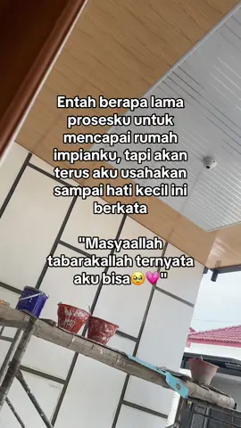 Usaha tidak menghianati hasil, Gapapa sedikit lama yang penting sesuai harapan🥹🫶🏻 #fyp #fypシ #fypシ゚viral #xyzbca #berandafyp #masukberanda #trend #beranda #quotes #quotesoftheday #katakata #quotesaesthetic #quotestory #storykatakata #quotesindonesia #katakatamotivasi #quotespride #rumah #rumahminimalis #rumahpertama #rumahimpian #masyaallahtabarakkallah 