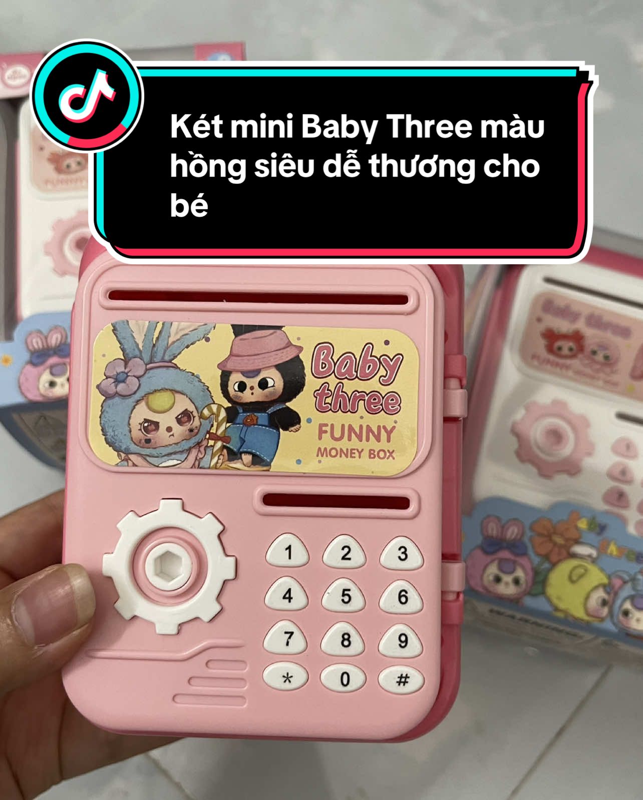 Unbox két mini Baby Three – bé gái nào cũng mê #BabyThree   #DoChoiBeGai   #KeoTienChoBe   #UnboxDoChoi   #TiệmNhàMon   #DoChoiGiaTot   #DoChoiTikTok   #KetMiniDangYeu   #HocCachTietKiem