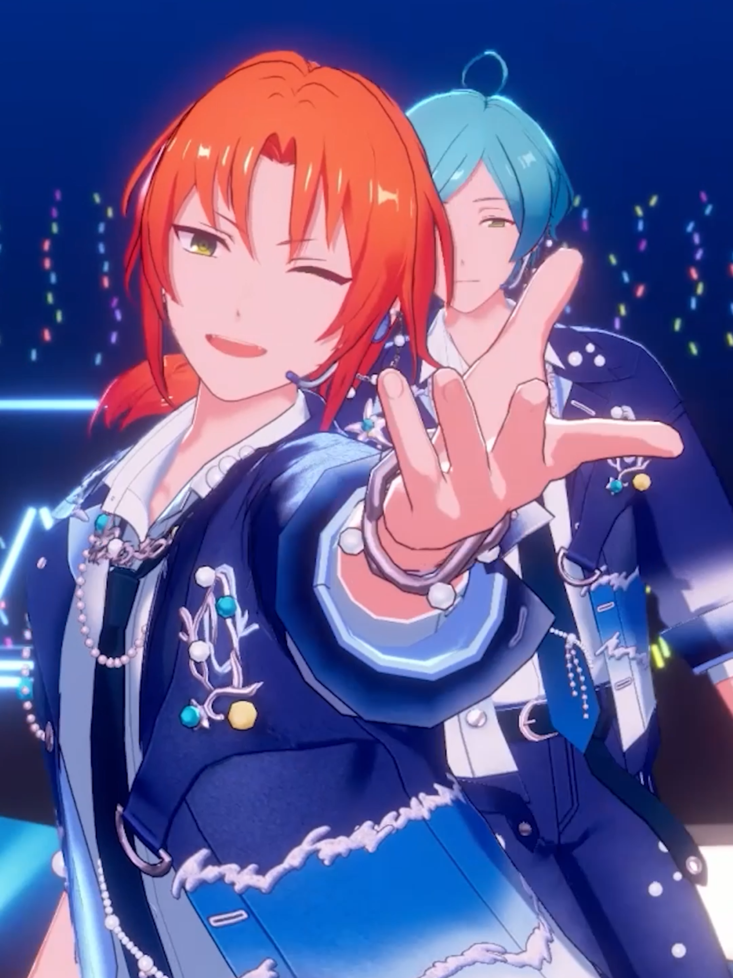 【SELECTION 10 UNIT SONG】 第3弾『Deep into you』好評配信中🫧  #月永レオ の表情をご紹介！ #fyp #あんスタ #Deepintoyou