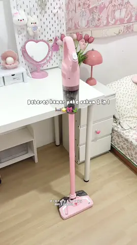 Beberes kamar pake vakum 2 in 1 yang bisa ngepel 😆💗 #vakum #vacuum #vacuumcleaner #vacuumcleanerportable #vacuumportable 