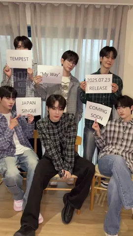 TPST ιѕ вαcĸ💙 #TEMPEST #テンペスト #ハンビン #ヒョンソプ #ヒョク #ウンチャン #LEW #テレ #MyWay  2025 TEMPEST JAPAN SINGLE ALBUM SHOWCASE 