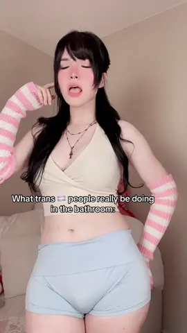 #transgender bathroom experience caught on tape #lmaoo 