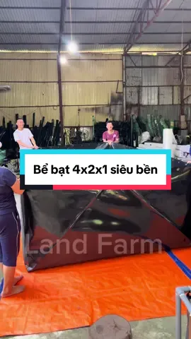 Bể bạt kích thước 4x2x1, độ dày 0.5mm#hdpe #koi #ca #cakoi #lươn #ốc #ếch 