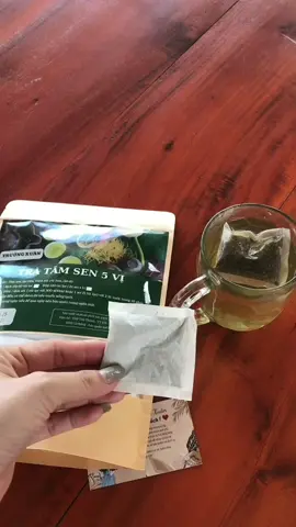 Trà tâm sen 5 vị Trường Xuân hỗ trợ mất ngủ, tốt sức khoẻ #trathaomoc #tratamsen #truongxuan #mongtrinh 