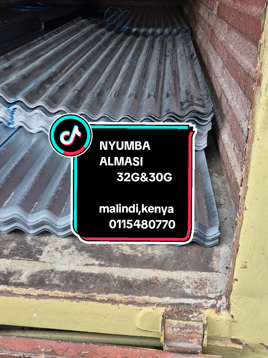 We are agents of Corrugated Sheets.  RETAILERS AND WHOLESALER  call/whatspp 0115480770 for more inquiries.  karibu!! #mabati #roofing #retailers #wholesalers #kenyantiktok #malindikenya #hardware 
