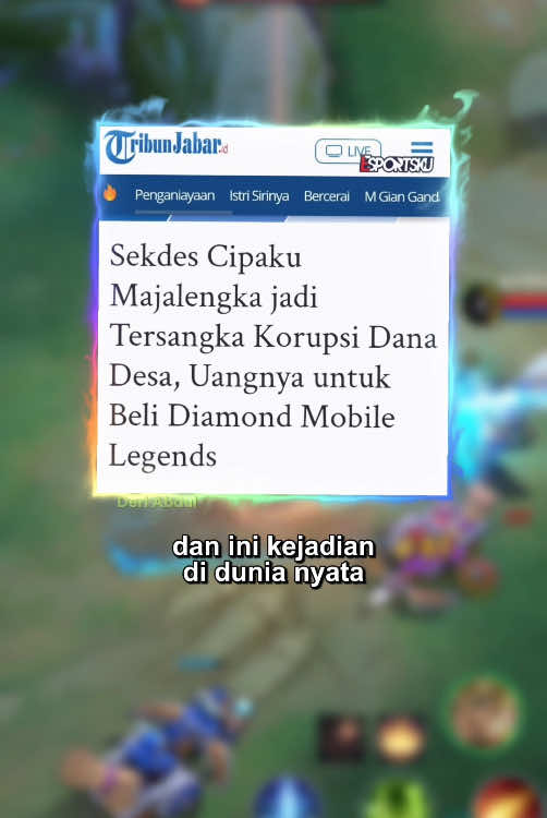 korup dana desa demi dm mobile legends #MLBBALLSTAR #MLBBDINOPLANET 