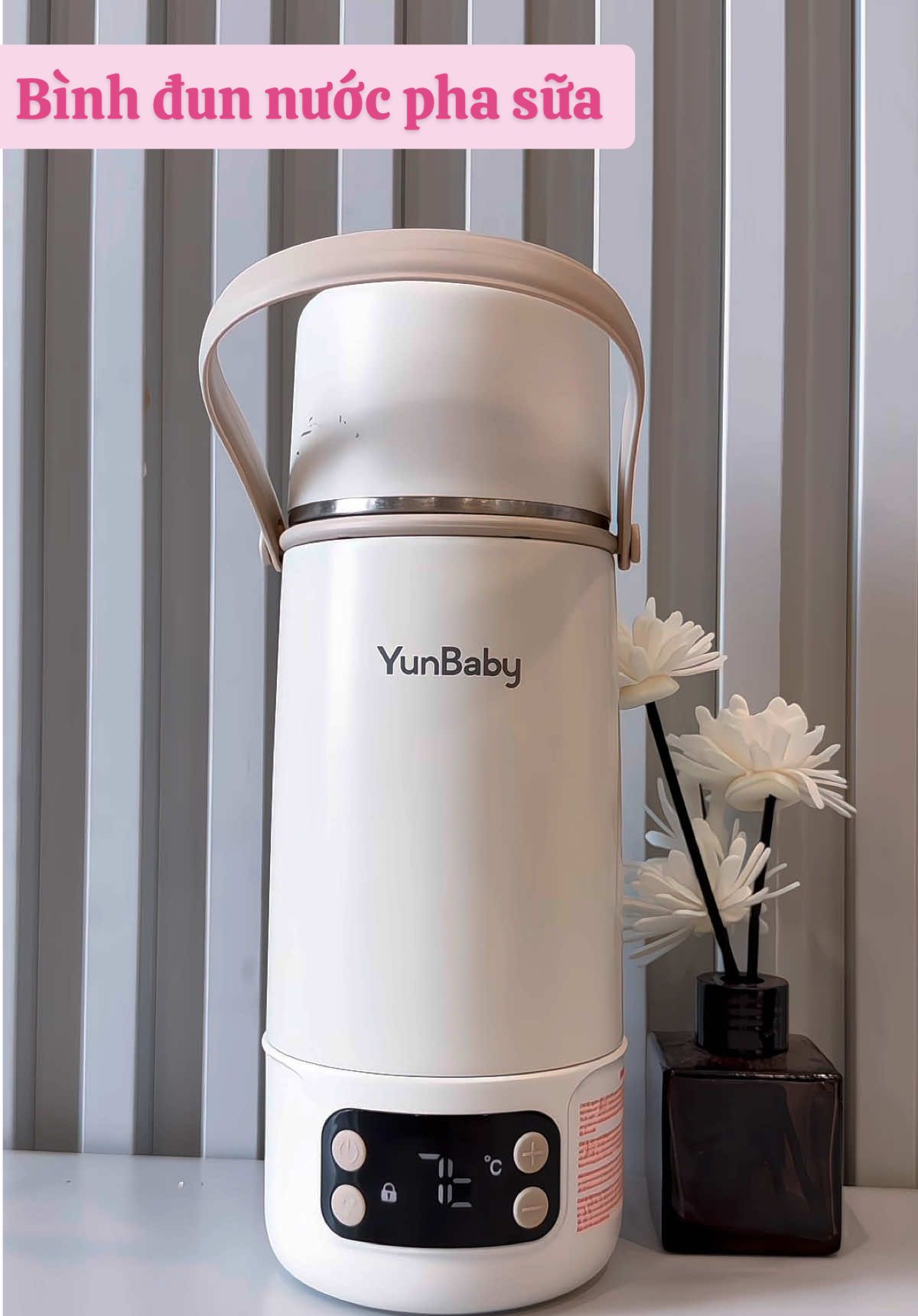 Vị cứu tinh cho gia đình hay đi ra ngoài, luôn có nước nóng pha trà, sữa cho bé và mì tôm #xuhuong #viral #binhdunnuocphasua #binhgiunhiet #binhdunnuocgiunhiet 