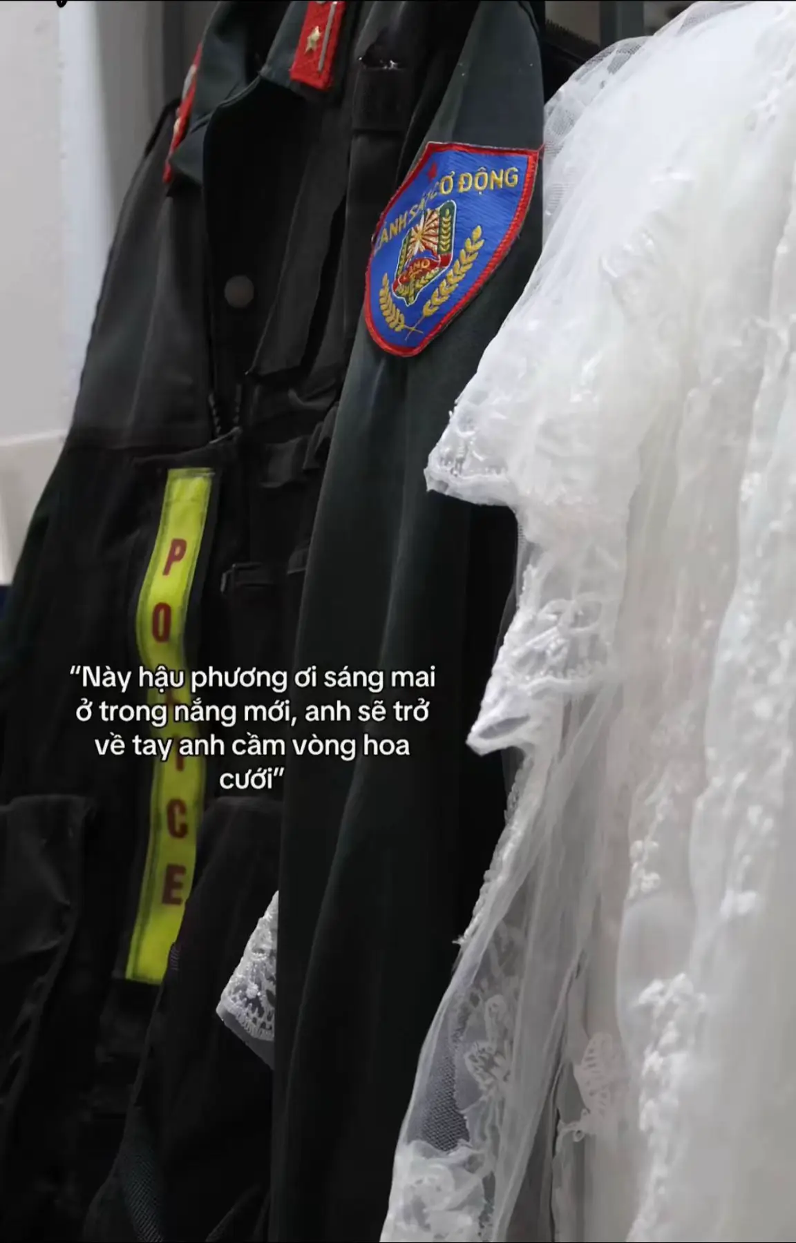 Bao giờ hết thời áo lính, hết còi hết kẻng anh về với em.#xuhuong #cscd #nvca 