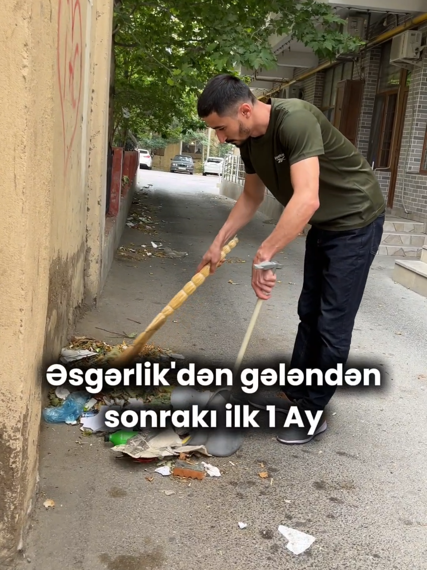 ilk Bir iki Ay Çətinlik olur😁 #sahinzev #esgerlik 