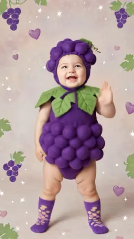 ぶどう赤ちゃん #ベイビーダンス #赤ちゃんダンス #babydance #cutebabydance #癒し動画 