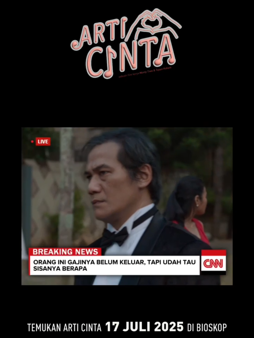 Uang jaman sekarang numpang lewat doang di dompet.. Jangan lupa saksikan #filmArtiCinta tanggal 17 Juli 2025 di bioskop seluruh Indonesia. #filmArtiCinta  #ArtiCinta  #Tiktoktainment #BahasTontonan #FilmIndonesia 