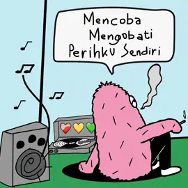 Sampai pada saat ini, rasanya semakin sulit memulihkan diriku. Tentu saja, bagaimana mau memulihkan diri sendiri kalau kemana pun aku pergi, aku duduk, aku berhenti, selalu ada alunan lagu sedih yang dimainkan, seperti sengaja untuk masuk ke kupingku, lagu cinta mana yang harus aku hindari? Sepertinya tidak ada? Mungkin hanya lagu sedih yang bisa mengobati perasaan ini ❤️‍🩹💛💚 Dokter pun heran kenapa aku bisa semerana ini? 