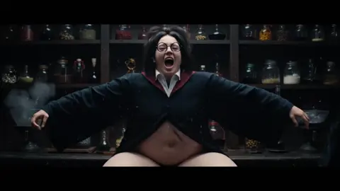 Harriet potbelly #belly #weightgain #ai #harrypotter #hermionegranger #fyp 