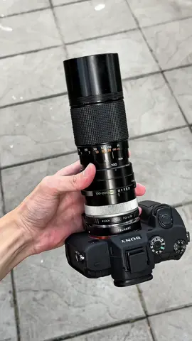 Ống kính máy ảnh lắp được hầu hết cho các dòng máy ảnh hiện nay #canon100200mm #sonya7r3 #ongkinh 