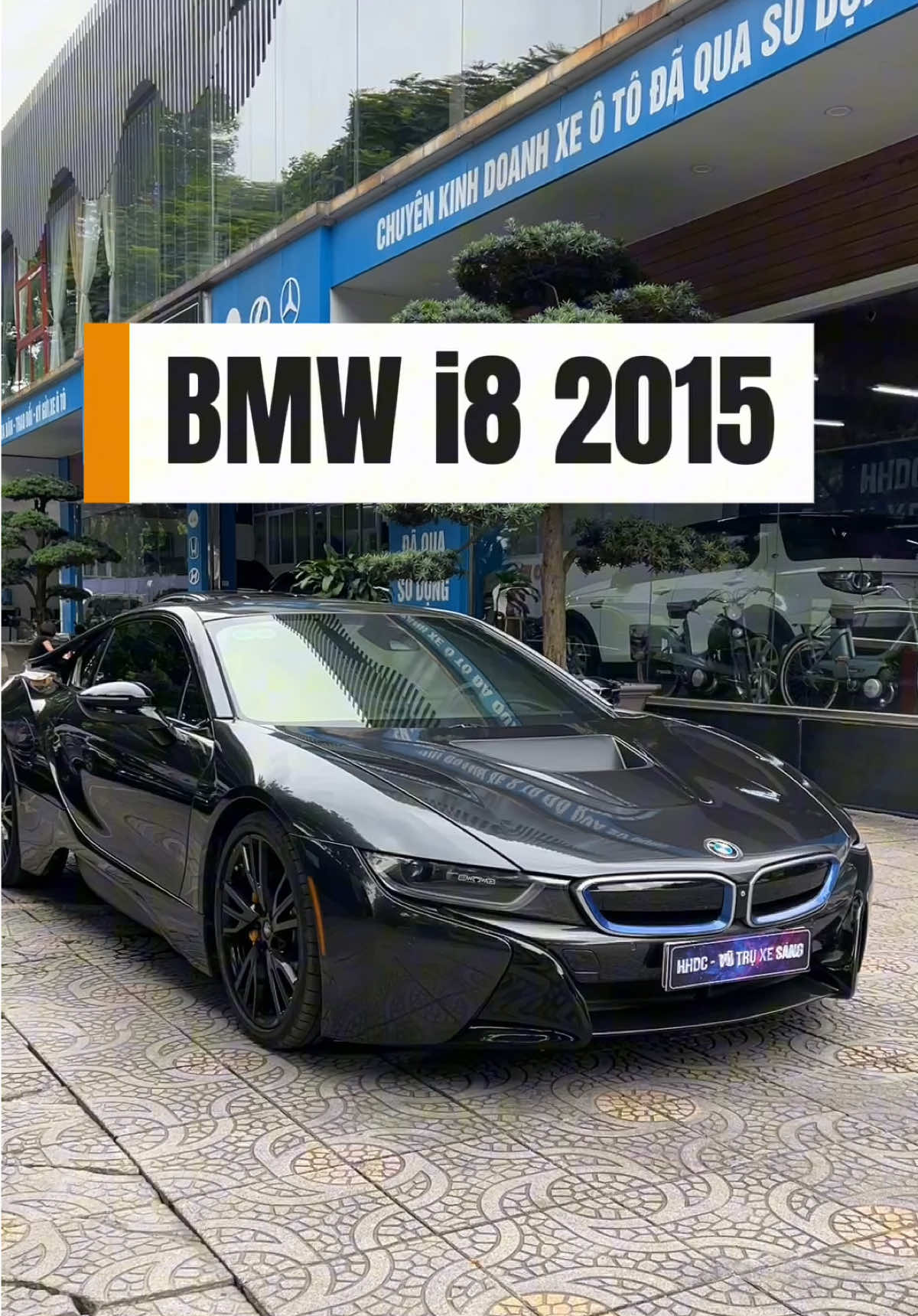 Không phải siêu xe nhưng vẫn hút nhiều ánh mắt BMW i8 2015 #TienHuyCar #bmwi8 
